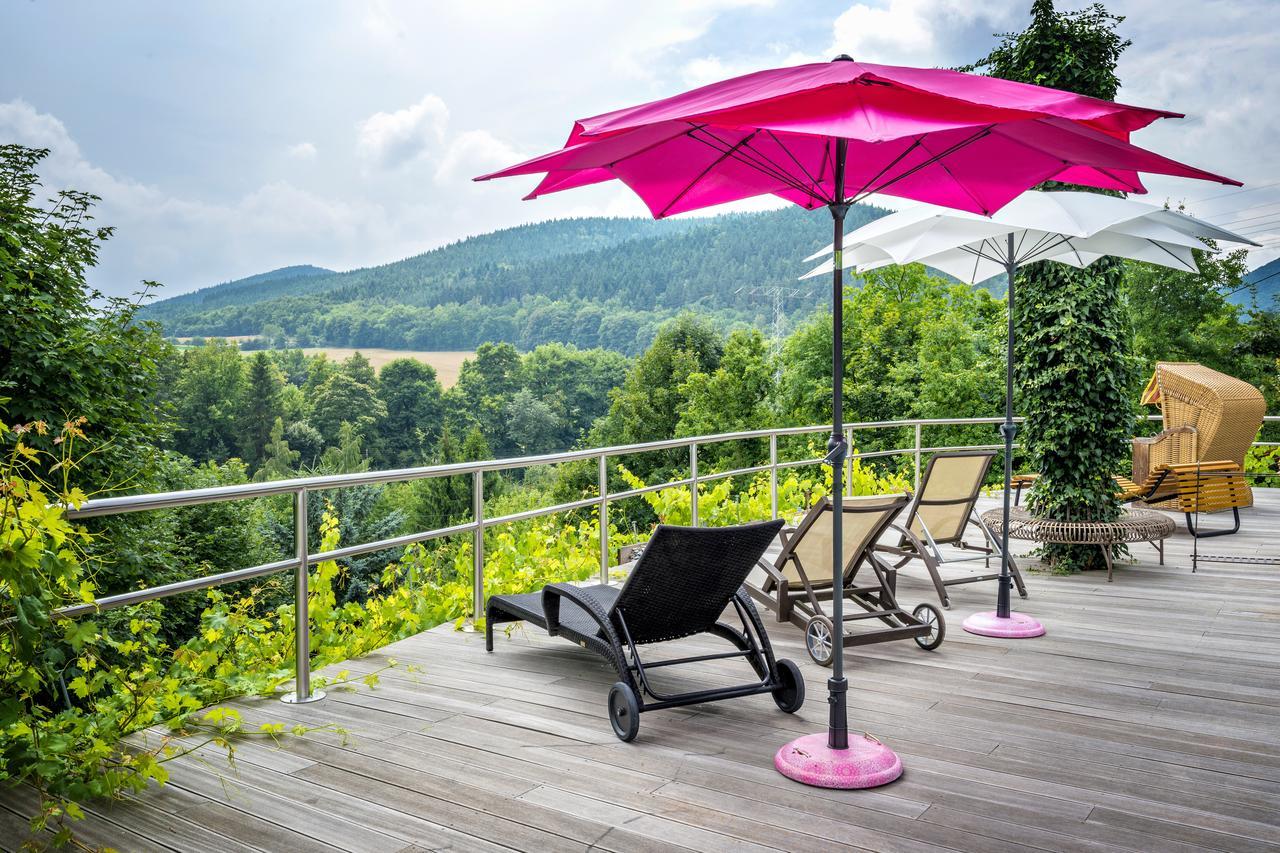 Hotel Obstgut Saalfeld Saale Экстерьер фото